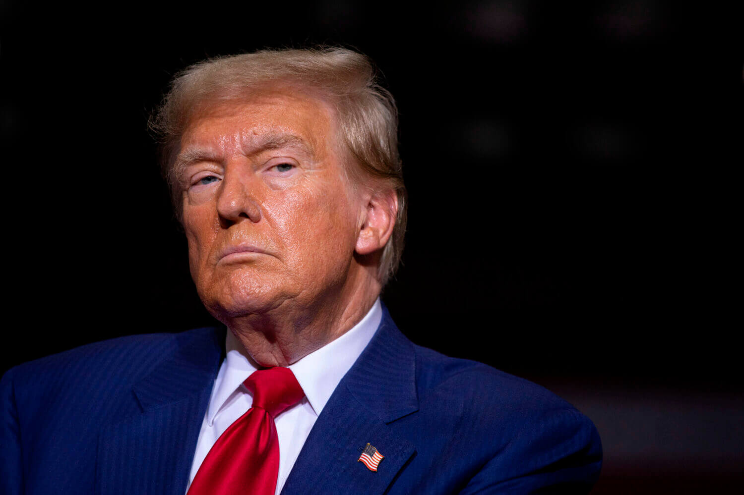 Photograph of Donald John Trump from Getty images.